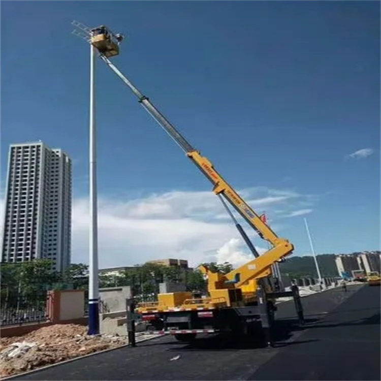 光泽县维修路灯的曲臂升降车出租