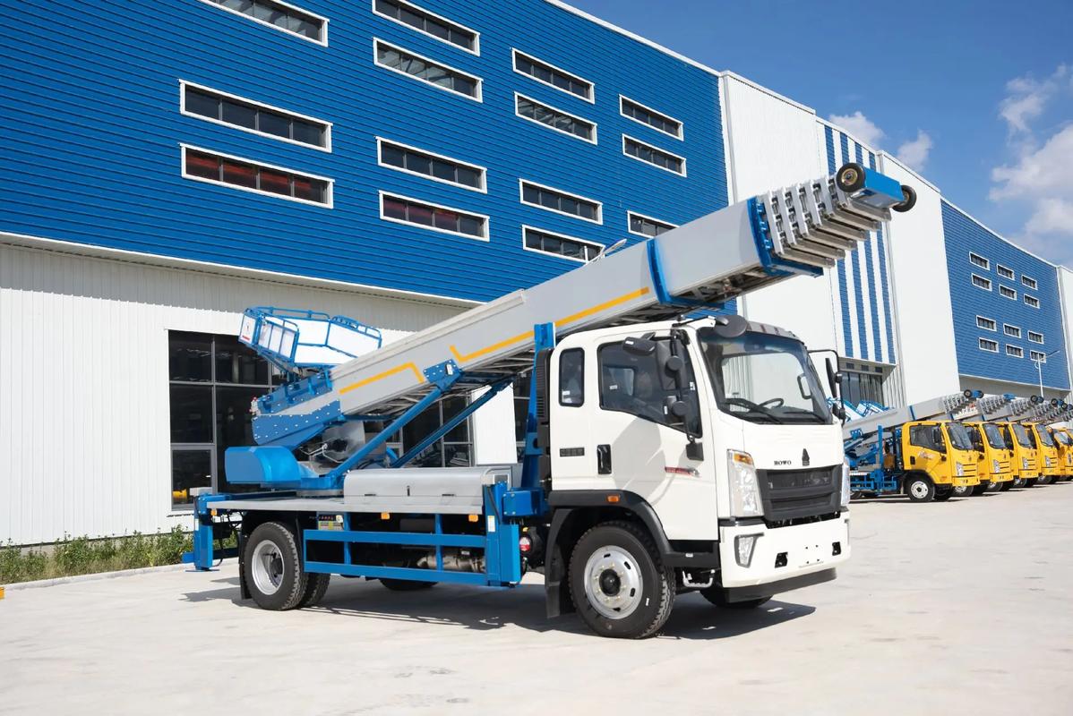 光泽县出租云梯车高空作业车 建筑垃圾搬运